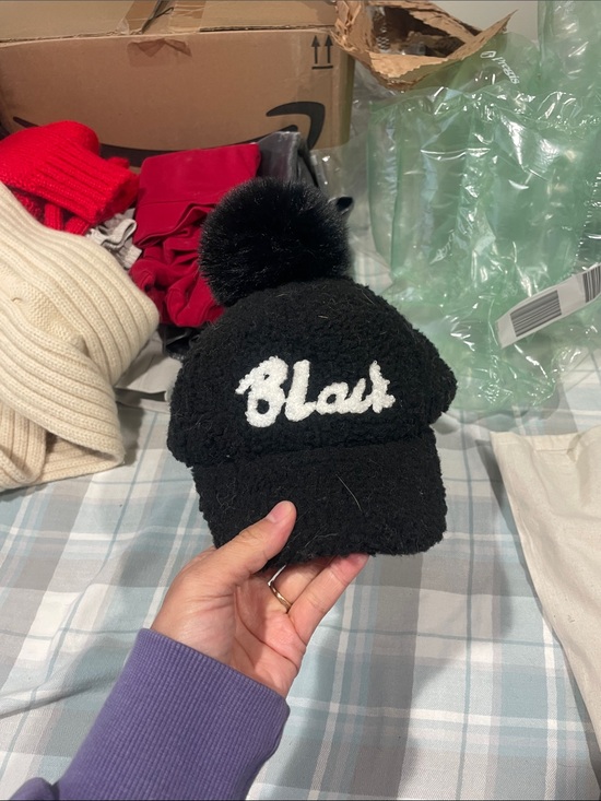 Other - Toddler boy winter cap with Pom Pom